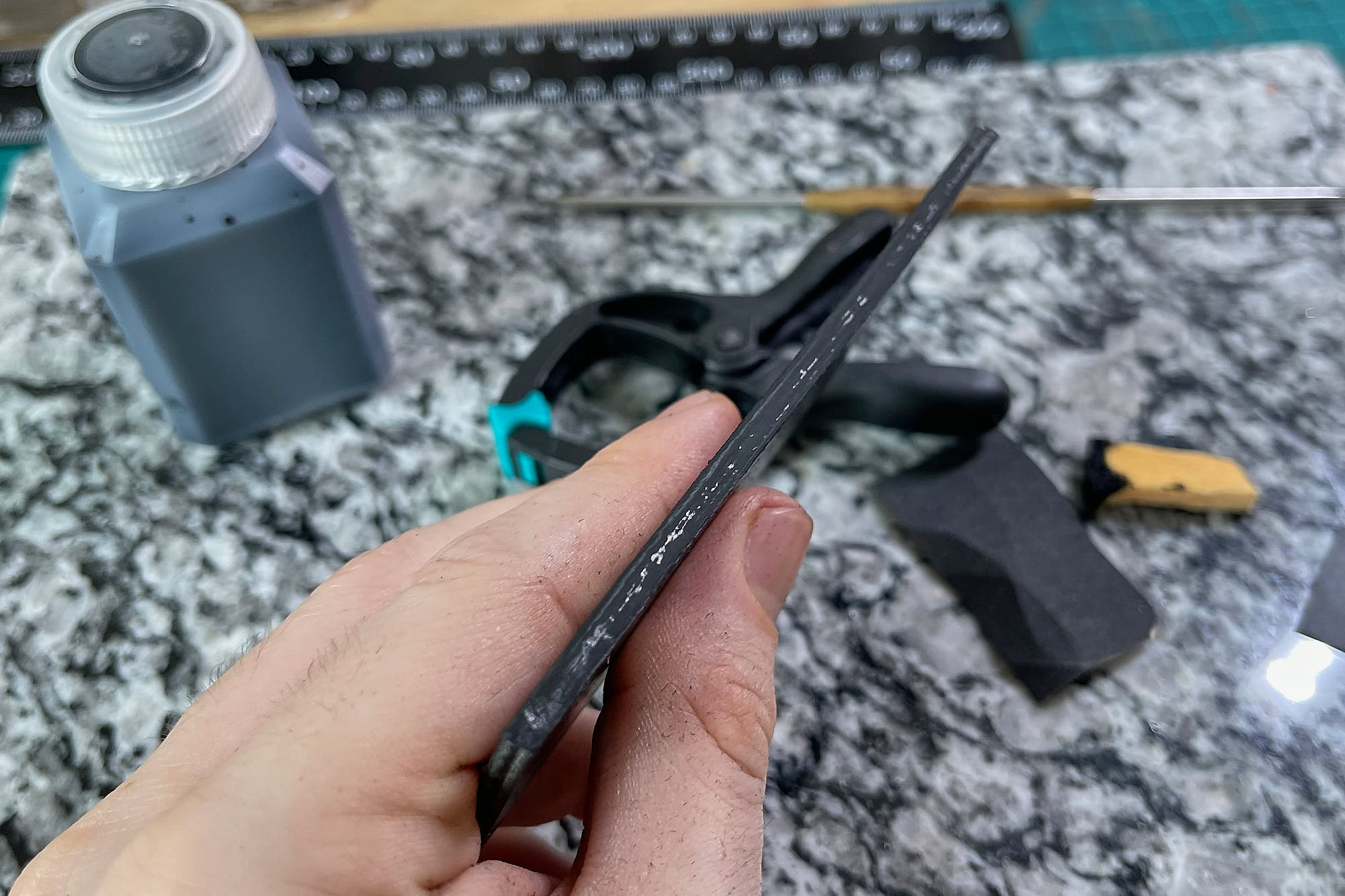 How to Edge Paint Leather Borderland Leather